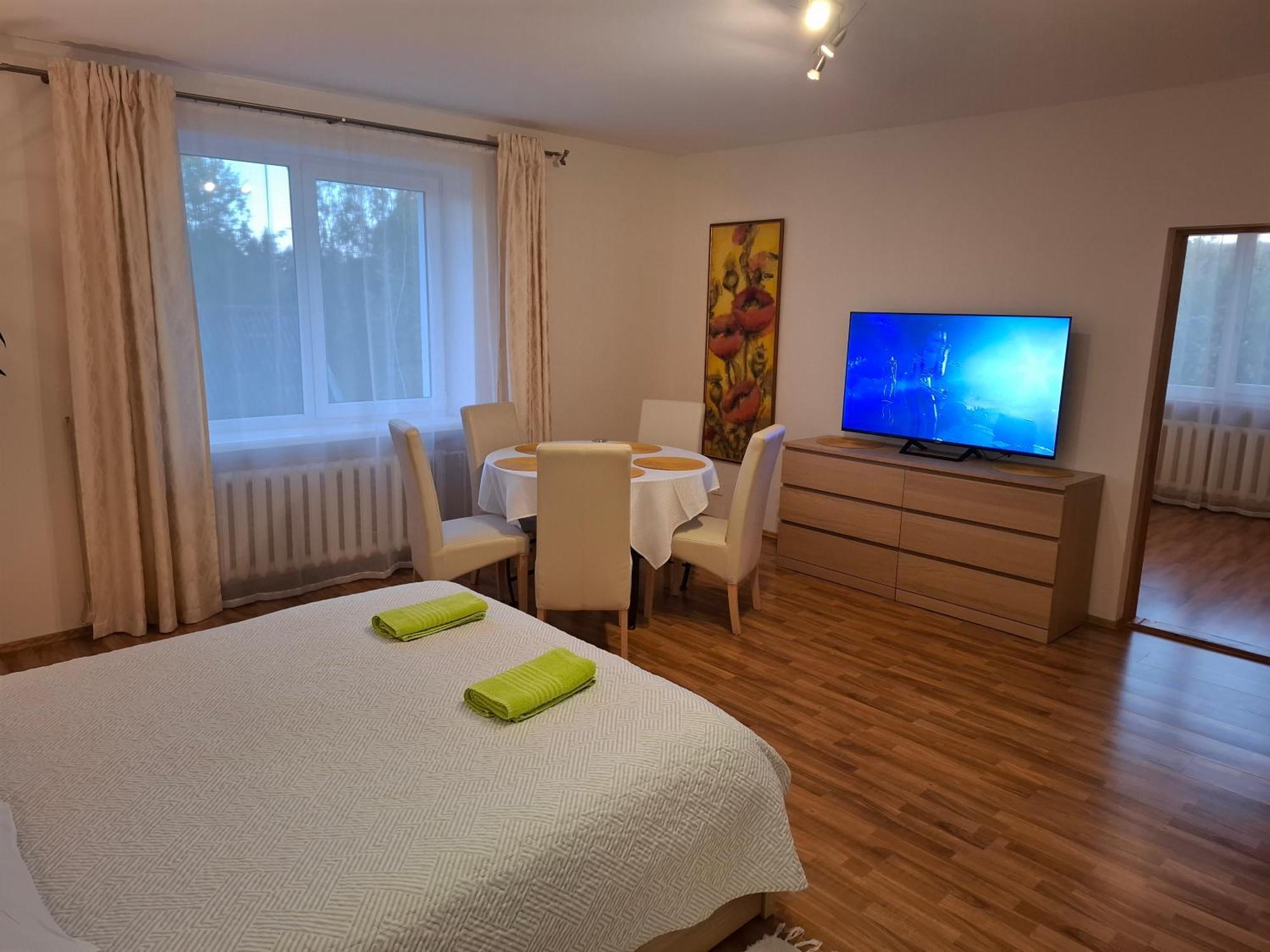 Apartamentai šalia baseino Palanga Ruang foto