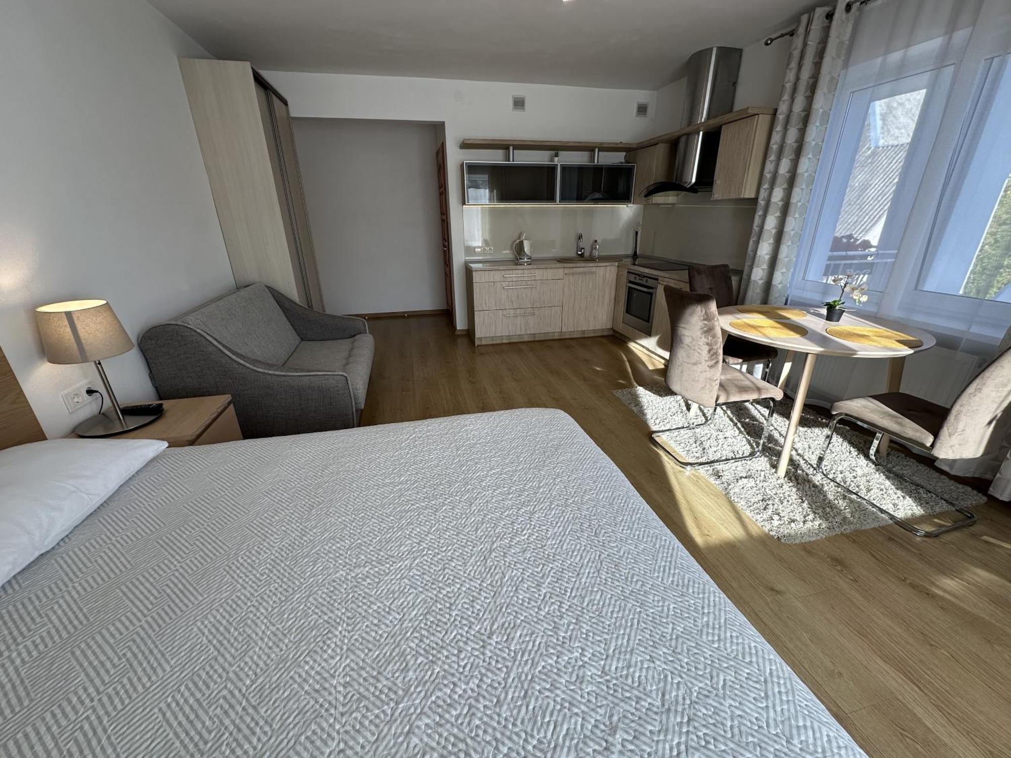 Apartamentai šalia baseino Palanga Bagian luar foto